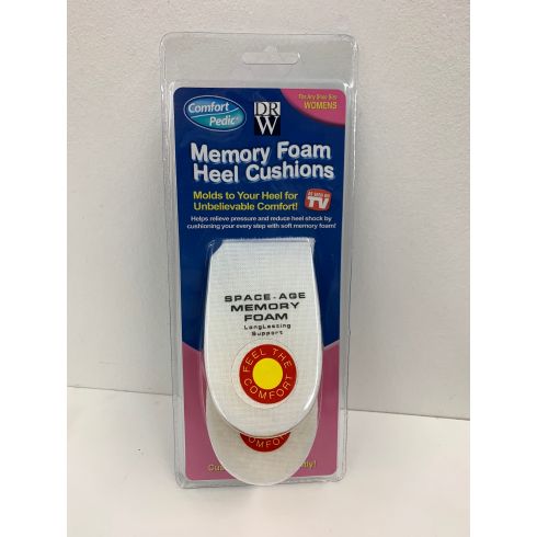 Memory foam on sale heel cushions