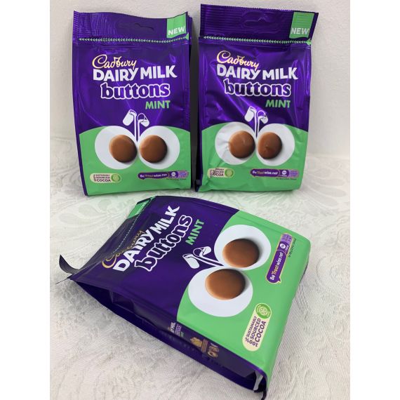 Cadbury Dairy Milk Mint Buttons 110g x 3